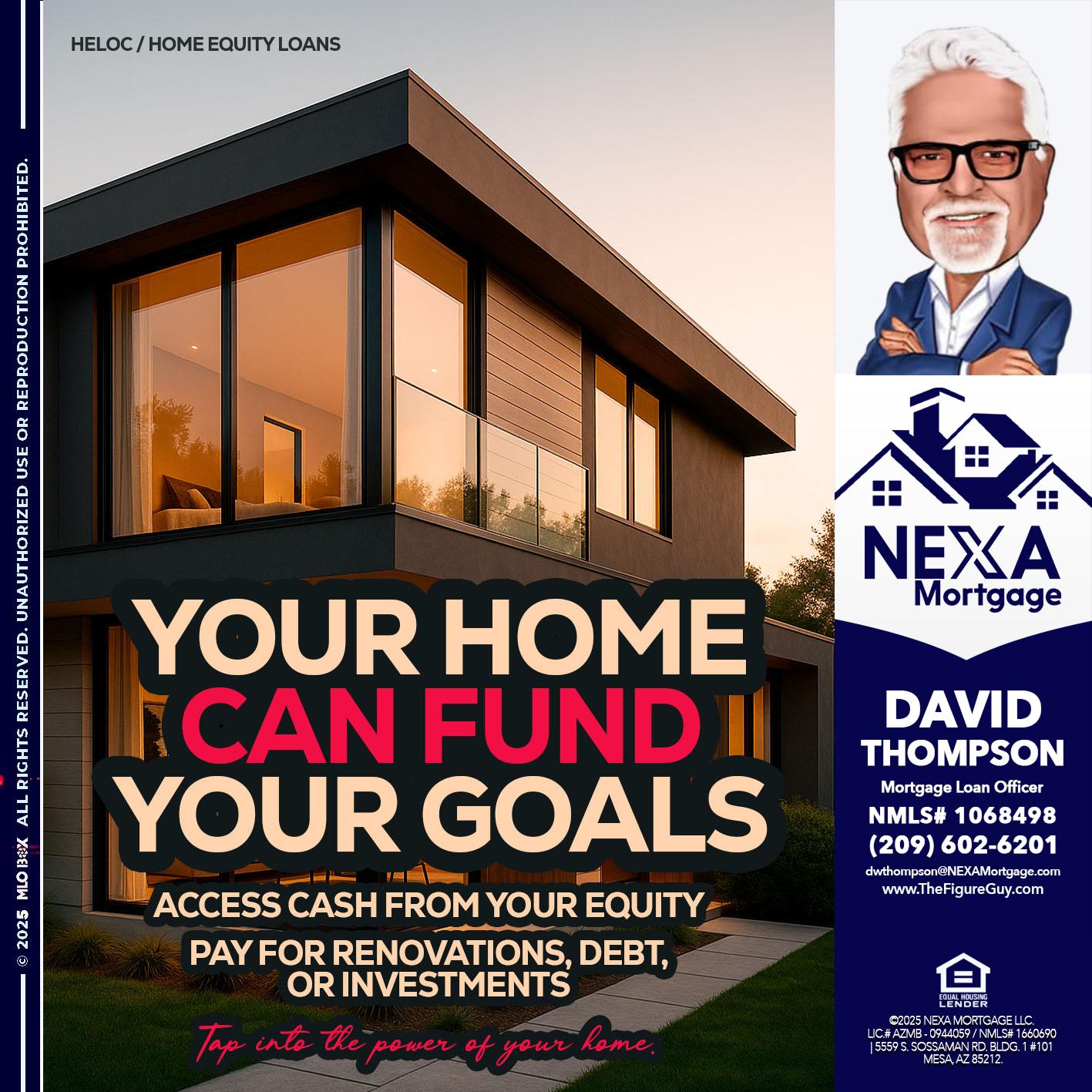 HELOC - David Thompson -Mortgage Loan Officer