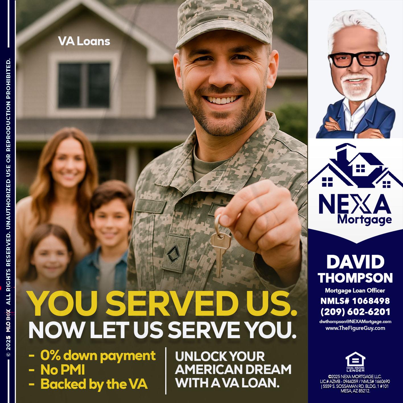 YOU DESERVED - David Thompson -Mortgage Loan Officer