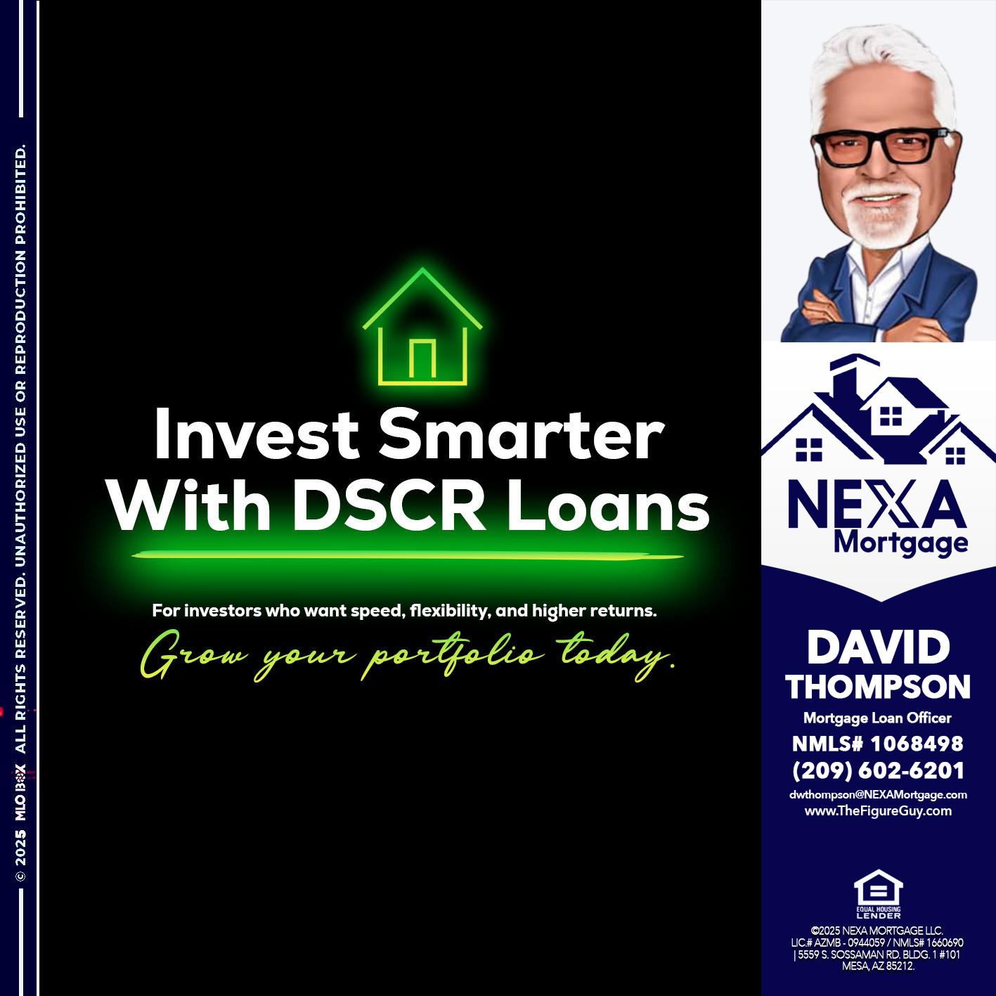 invest smarter - David Thompson -Mortgage Loan Officer