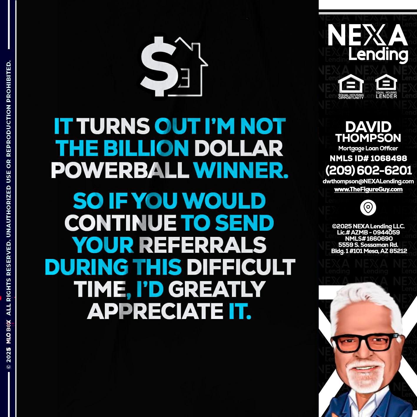 IT TURNS - David Thompson -Mortgage Loan Officer