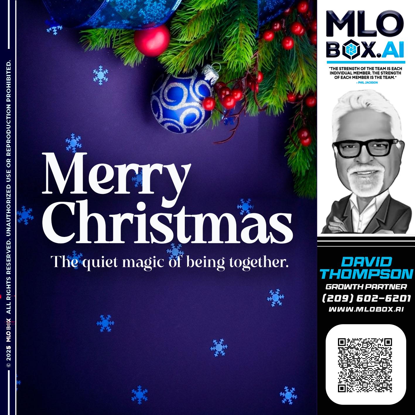 merry christmas - David Thompson -Mortgage Loan Officer