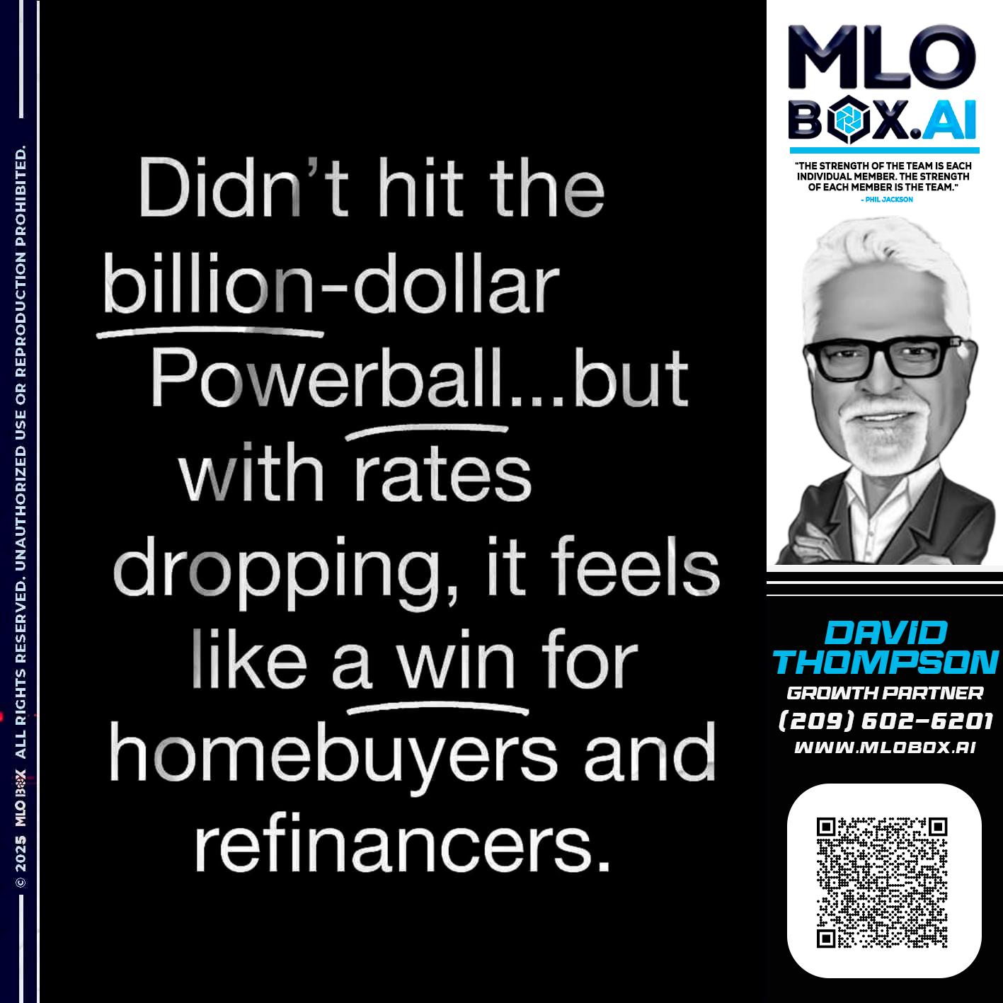 DIDNT HIT - David Thompson -Mortgage Loan Officer