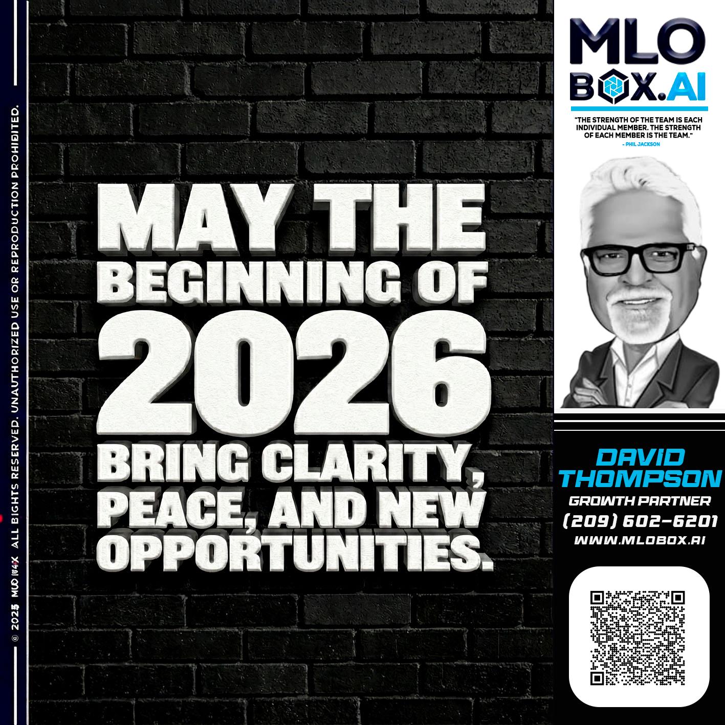 MAY THE 2026 - David Thompson -Mortgage Loan Officer