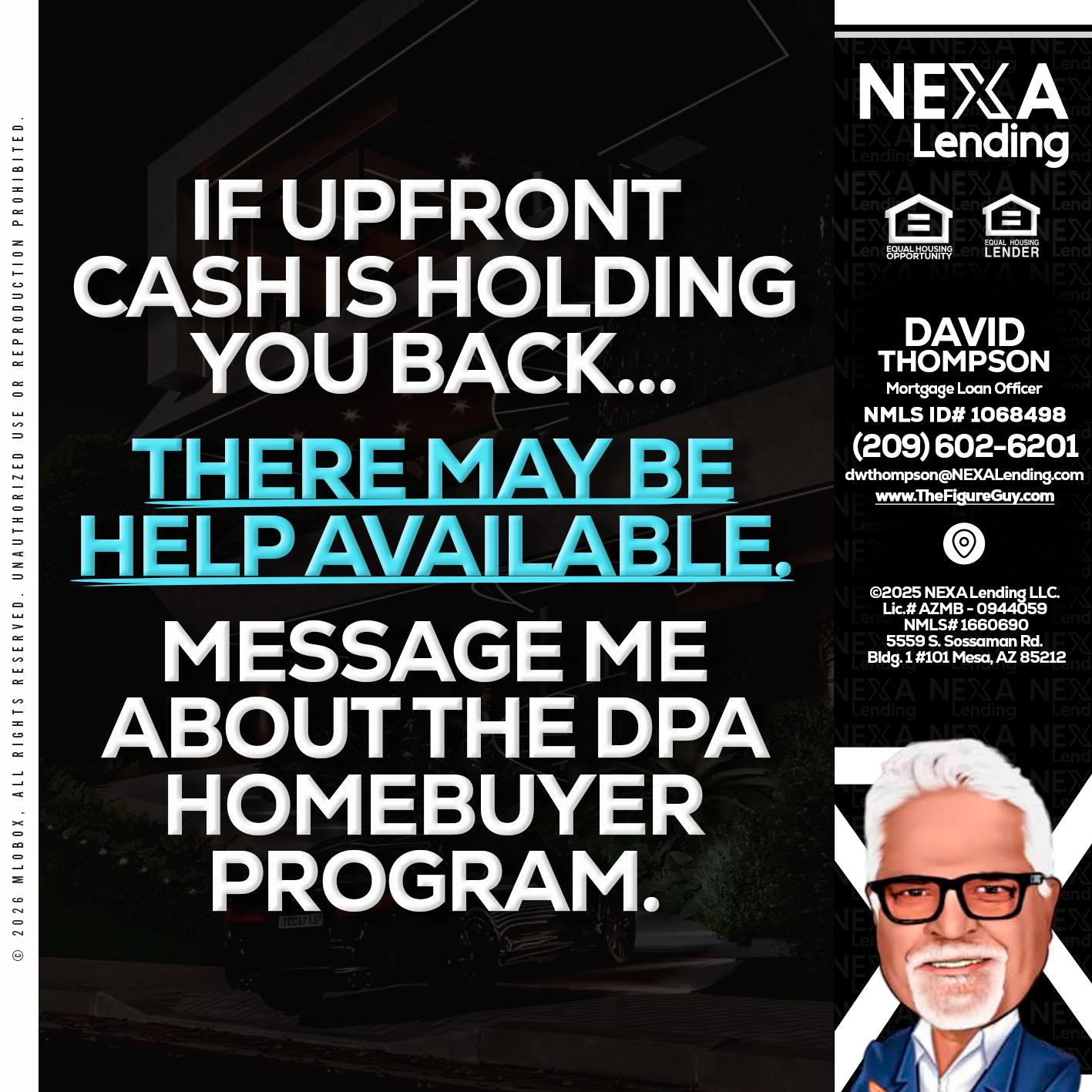 IF UPFRONT - David Thompson -Mortgage Loan Officer
