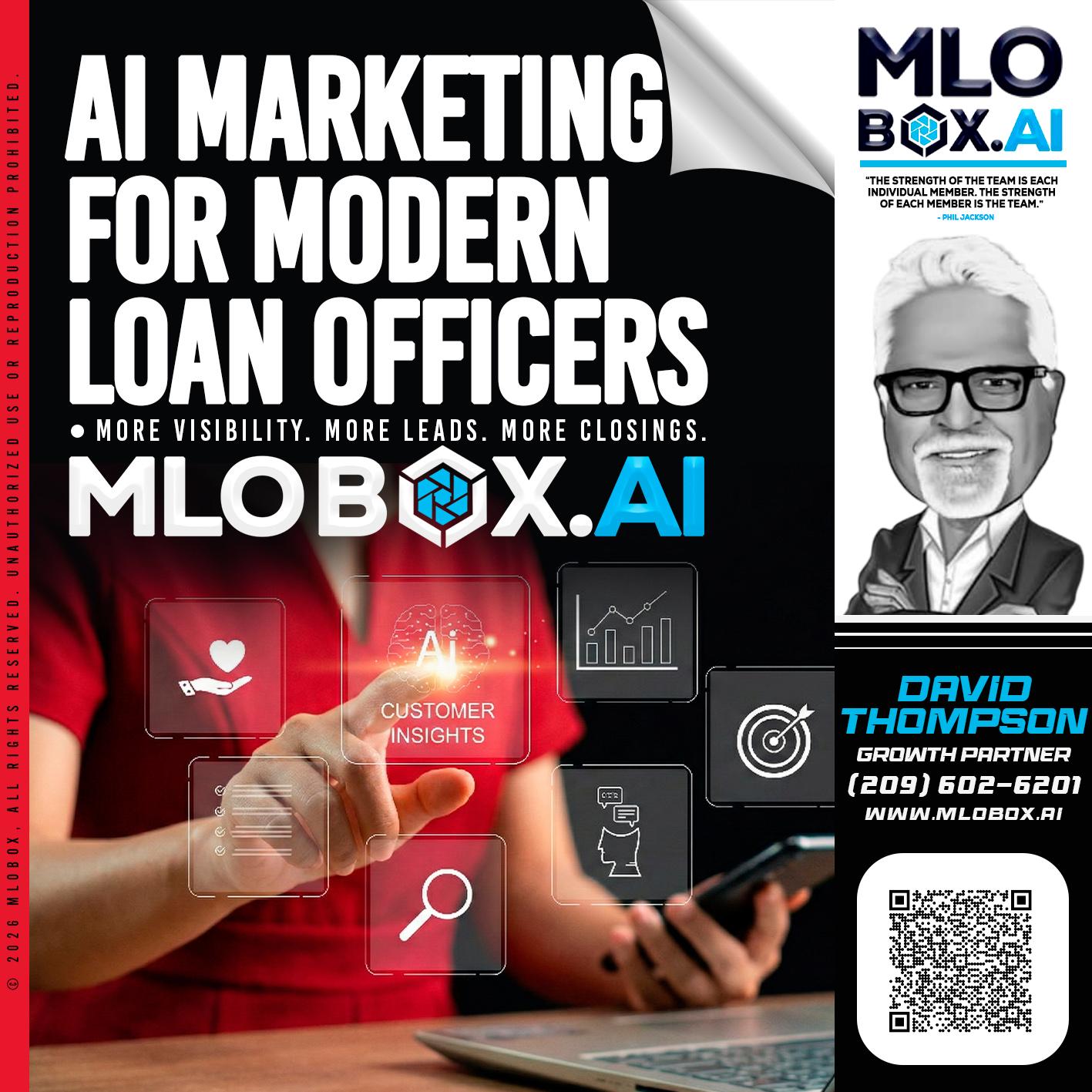 AI MARKETING - David Thompson -Mortgage Loan Officer
