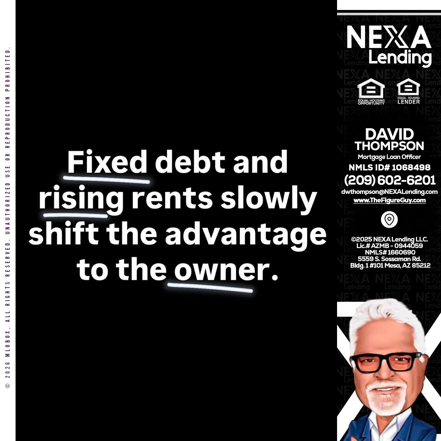 FIXED DEBT - David Thompson -Mortgage Loan Officer