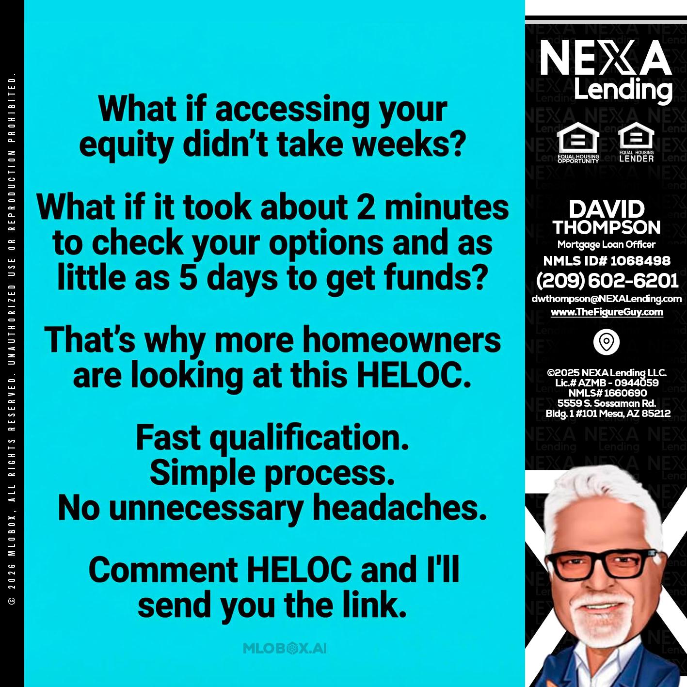 what if - David Thompson -Mortgage Loan Officer