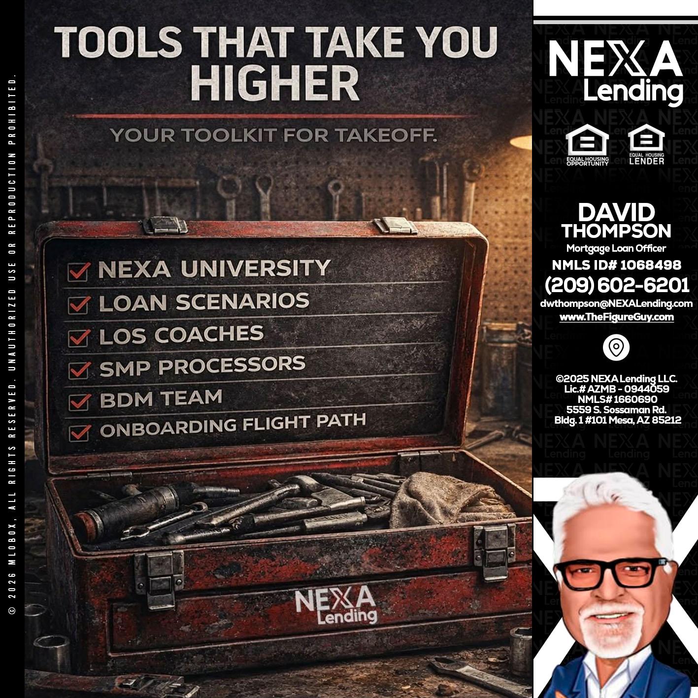 TOOLS THAT - David Thompson -Mortgage Loan Officer