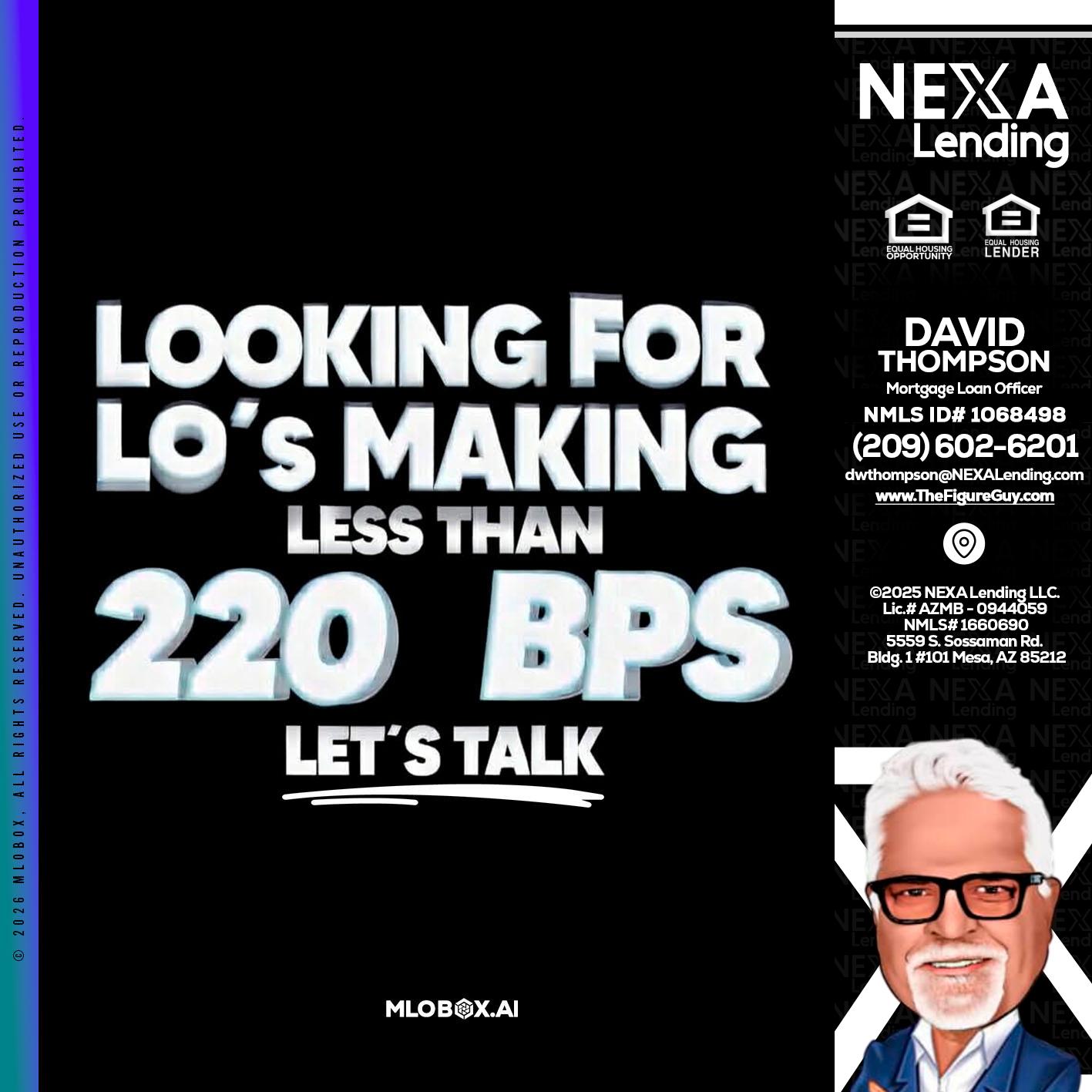 LOOKING FOR - David Thompson -Mortgage Loan Officer