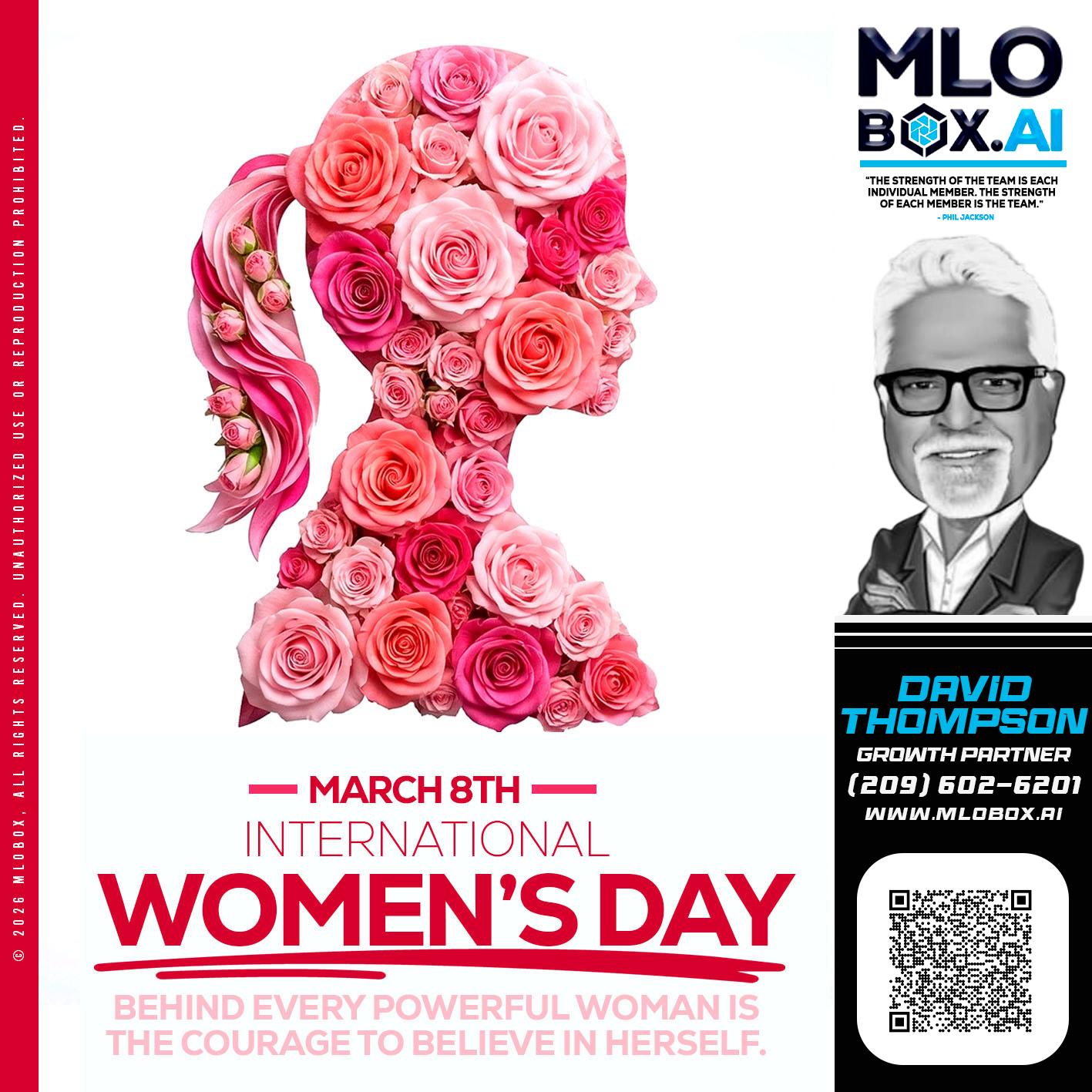 MARCH 8TH - David Thompson -Mortgage Loan Officer