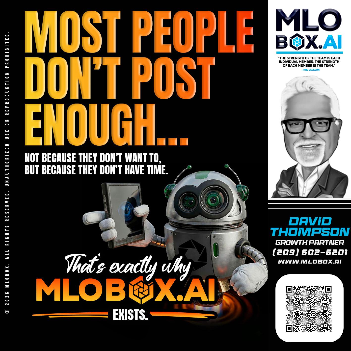 most people - David Thompson -Mortgage Loan Officer