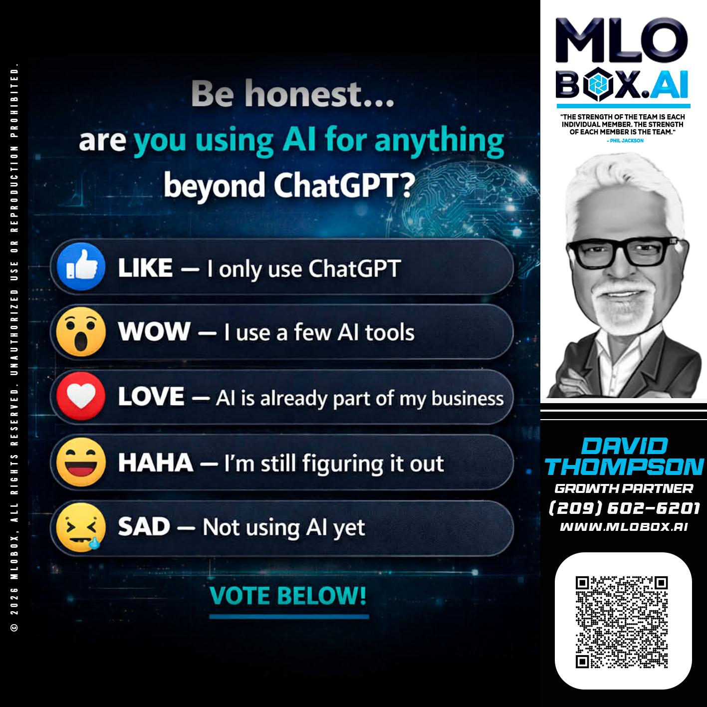 BE HONEST - David Thompson -Mortgage Loan Officer