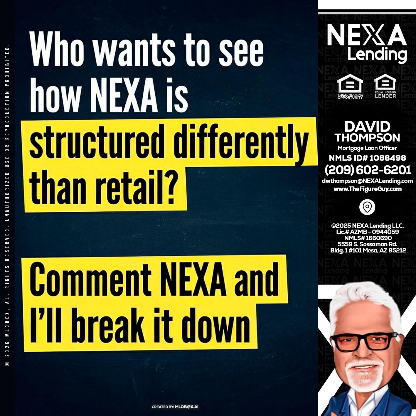 who want to see - David Thompson -Mortgage Loan Officer