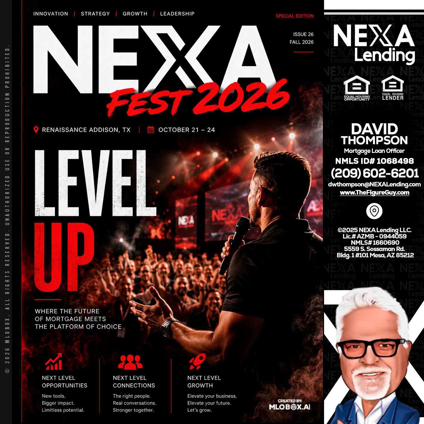 NEXA FEST 2026 - David Thompson -Mortgage Loan Officer