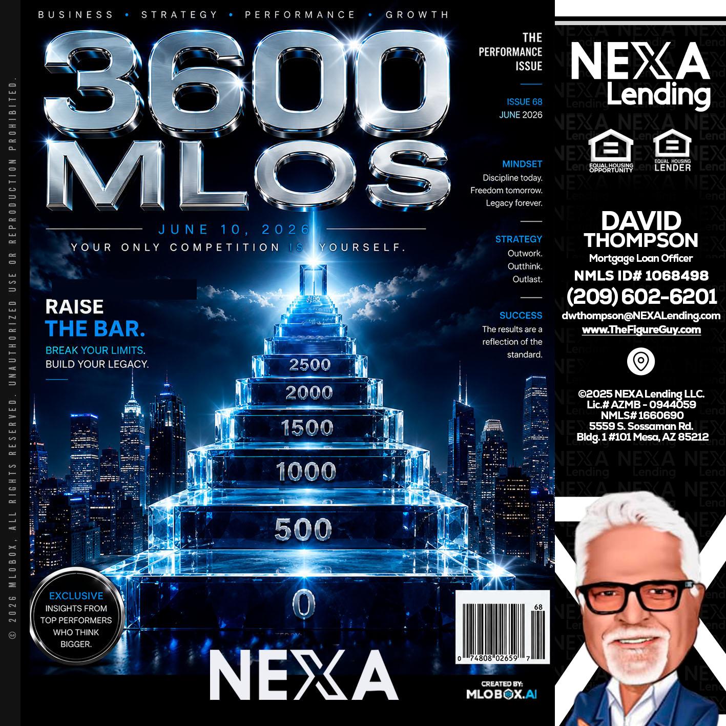3600 MLOs - David Thompson -Mortgage Loan Officer