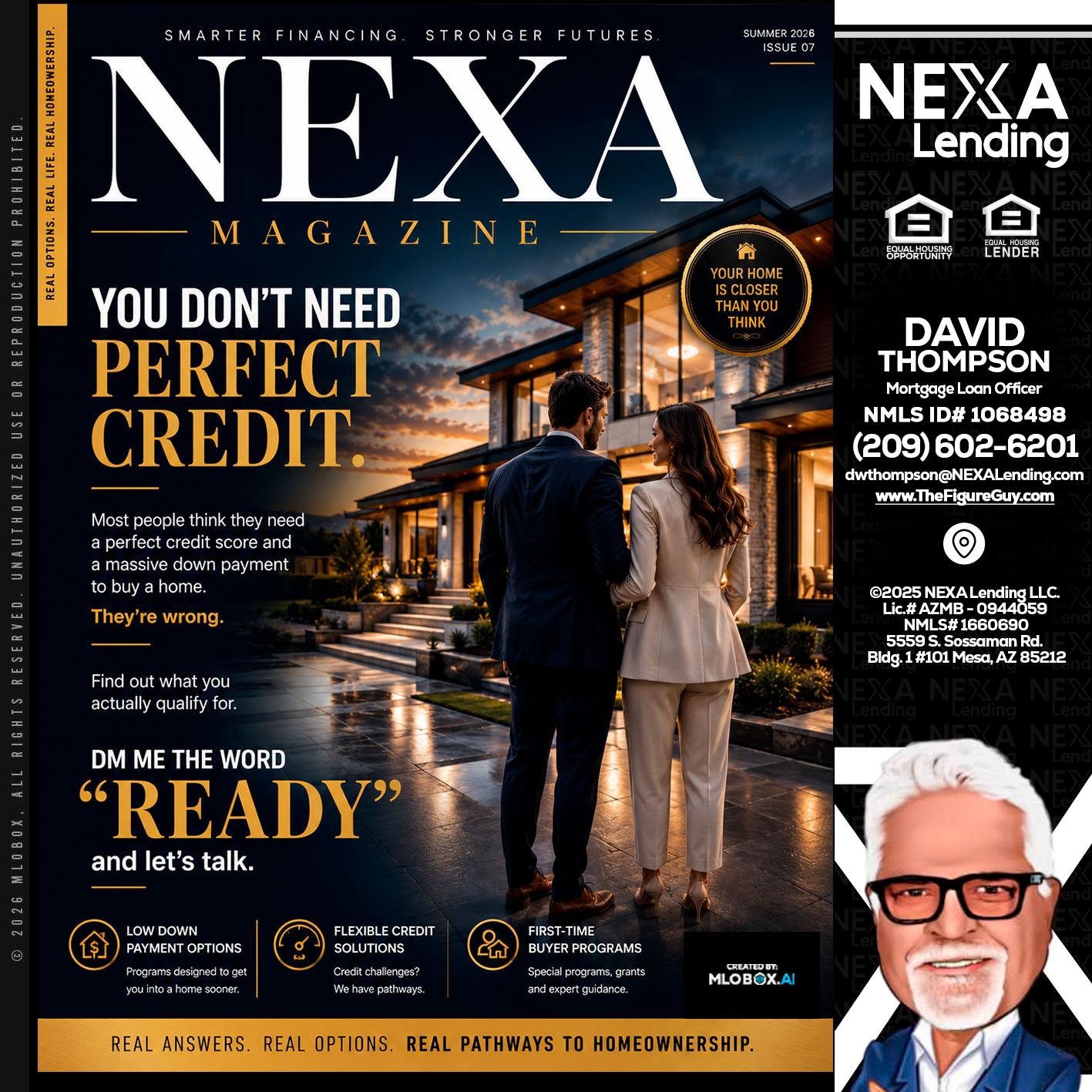 NEXA MAGAZINE - David Thompson -Mortgage Loan Officer