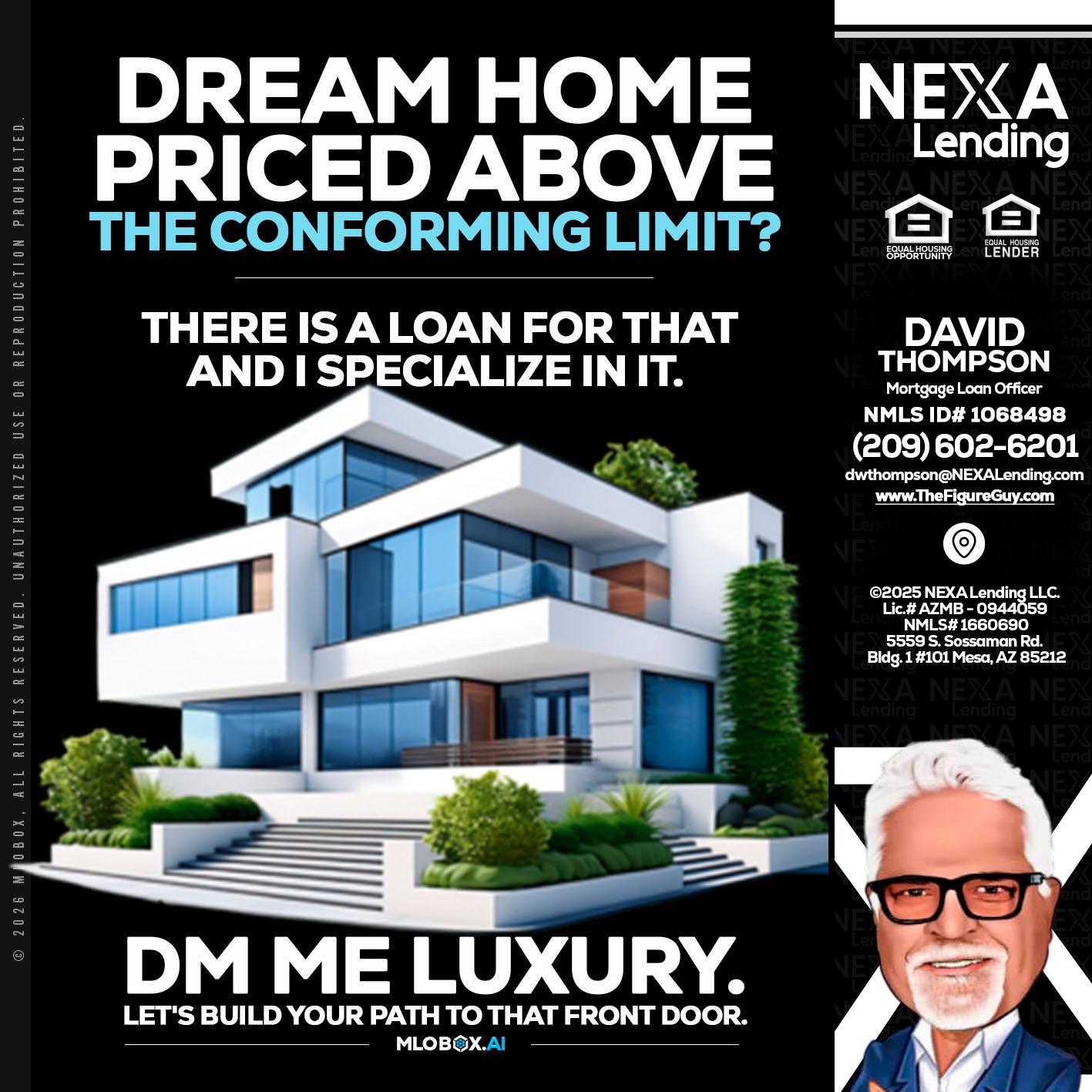 DREAM HOME - David Thompson -Mortgage Loan Officer